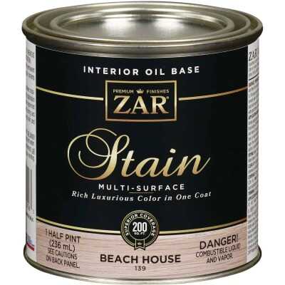 ZAR Oil-Based Wood Stain, Beach House, 1/2 Pt.